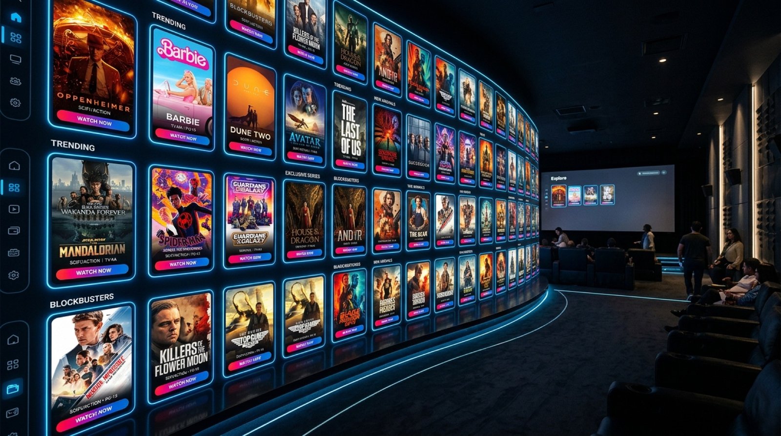 Massive VOD Library